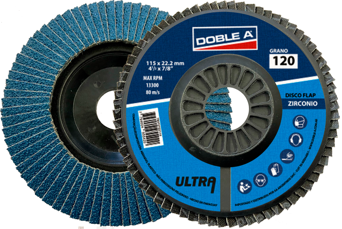 Discos Flap Zirconio Ultra