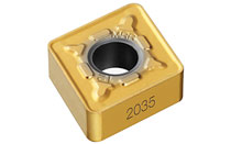 Plaquitas y calidades de torneado de acero inoxidable